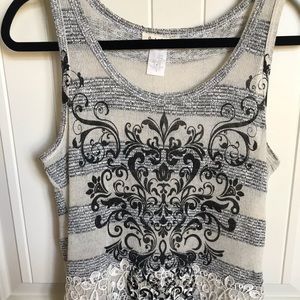 Angels and Diamonds tank top